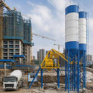 Planta Mezcladora de Concreto Modular de Alto Rendimiento OEM Personalizada HZS120 para Construcción de Puentes y Carreteras, Proveedor de Concreto Premezclado - Product Image 5