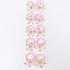 2026 Hot Selling Multiple Models <b>Sweet</b> Simple Flower Decoration Rubber Band Girl's Hair Accessory Fashionable Jewelry Wholesale - Product Image 6