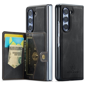 <span class=keywords><strong>Coque</strong></span> arrière détachable en PU pour Samsung Galaxy <span class=keywords><strong>Z</strong></span> Fold 5, pour étui magnétique pour carte de crédit Google Pixel Fold - Product Image 6
