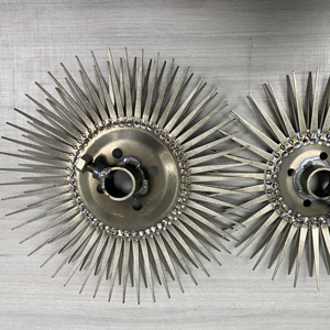 Titan anodize jigs đĩa sử dụng Anodizing giá chia ngón tay đĩa Titan - Product Image 6