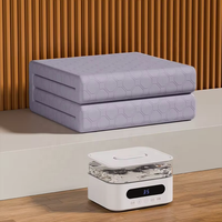 Couverture électrique tricotée en polyester douce, moderne et de haute qualité, portable, avec contrôle intelligent de la température, lavable, pour la maison et les pique-niques