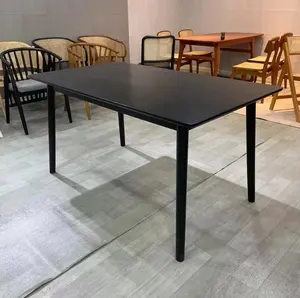 Yeni ucuz akıllı masası seti oturma odası mobilya ahşap en lüks Modern restoran masa