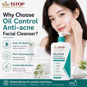 Nettoyant Visage Équilibrant à l'Huile <span class=keywords><strong>de</strong></span> Citron Vert – Contrôle du Sébum, Éclat Purifié, Nettoyage des Pores – <span class=keywords><strong>Pour</strong></span> Peaux Grasses – Soin Professionnel en Gros - Product Image 4