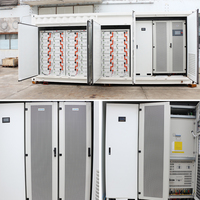 Centrale solaire complète 50 kW 100 kW 200 kW 300 kW 500 kW, système de stockage solaire à batterie lithium haute tension (BESS/ESS) en conteneur 1 MW 2 MW