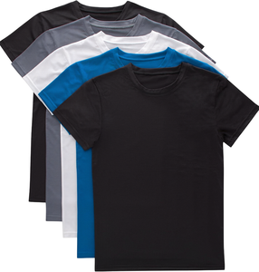 Nouveauté T-shirts décontractés pour hommes en coton 100% avec logo sur le devant, manches courtes, sport de plein air, entraînement, été, confortables - Product Image 1