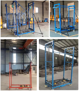 Plataforma Elevadora Hidráulica Plegable Automática Ajustable, Andamio Elevador Eléctrico Portátil para Construcción - Product Image 6