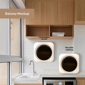 Fully Automatic Wall-Mounted Underwear Panties Washing Machine Small Mini Wash-And-Drain All-In-One High-Temp Mini Wash - Product Image 3
