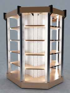 Porte-vin de grande capacité, design moderne avec bande lumineuse, personnalisable - Product Image 3