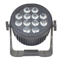 DJ Smart Par 6in1 RGBWA + UV 12*18w Rechargeable sans fil DMX alimenté par batterie LED Uplight 6 pièces avec étui de route de charge