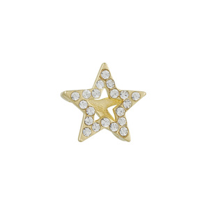 Pulsera de Malla de Acero Inoxidable con Baño de Oro de 18K y Corazón de Zirconia, Abalorios Deslizantes Personalizables DIY, Ajustable y Apilable, de Moda - Product Image 3