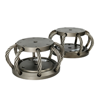 Isolateur de vibrations en câble métallique en acier inoxydable 304, isolation 3D des vibrations, anticorrosion, communication marine et aérienne, protection contre les chocs et les incendies