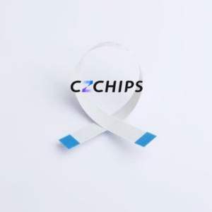 HX FFC-1.0-10P-200mm FFC Cable (Flexible Flat Cable) P=1mm Connector 10P 1mm 0.3mm Non-Inverting - Product Image 2