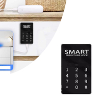 Cerradura Electrónica Inteligente RE-510 con Teclado de Código Digital para Cajones, Armarios y Gabinetes de Hogar y Oficina