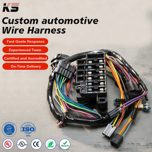 カスタムダッシュハーネス自動車用メイン配線ハーネス改造車両ダッシュボード回路アップグレード交換部品 - Product Image 1