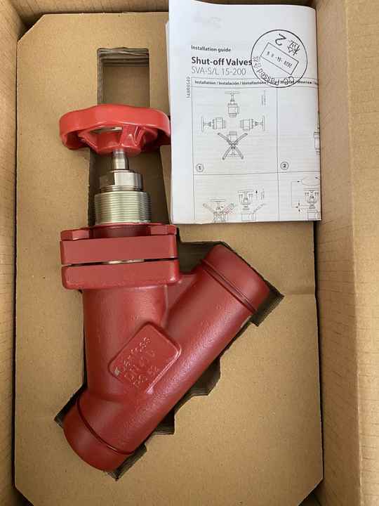 High Quality Danfoss Danfoss Shot-off Valves SVA-S/L 15-200 D80 Valve Ammonia System for Refrigeration & Heat