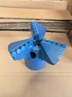 Prix pas cher de haute qualité trois ailes renforcées Concave PDC foret accessoires de forage fabriqués en Chine
