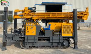 Machine de forage de puits d'eau <span class=keywords><strong>Hardrock</strong></span> à prix d'usine 600m 700m 800m avec moteur diesel à prix abordable - Product Image 5