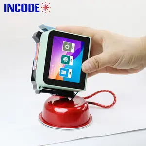 INCODE Factory Direct Price Portable Expiry Date Handheld Inkjet Printer Tij QR Code Logo Marking Handheld Coding Machine