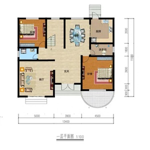 Hai Tầng Ánh Sáng Thép Đúc Sẵn Nhà Biệt Thự Sang Trọng Cho Nhà Sinh Sống - Product Image 4