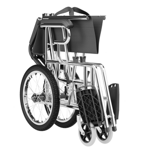 <span class=keywords><strong>Silla</strong></span> de Ruedas Plegable Comfort Ride Azul, Llantas de Aire con Absorción de Impactos de 16 Pulgadas, Asiento de Malla Transpirable Azul, Marco de Acero al Carbono, Plegado en un Solo Paso - Product Image 6