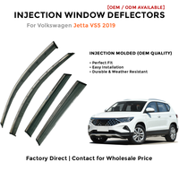 Déflecteurs de fenêtre latérale pare-pluie pour Toyota Cruiser 2019-2020 accessoires auto