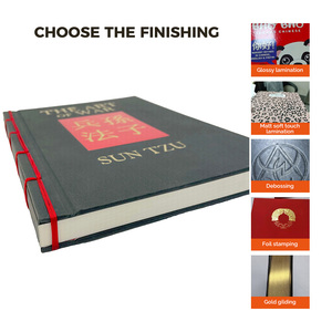 <span class=keywords><strong>Libro</strong></span> Rilegato a Mano in Pelle con Copertina Rigida in Stile Retrò, Personalizzato con Stampa a Caldo su Cartone - Product Image 4