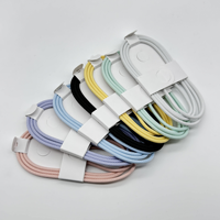 Câble de données USB C tressé en nylon de qualité 60W 3A pour iPhone 16 Samsung S20, câble de charge rapide de type C, câble de charge de type C, OEM