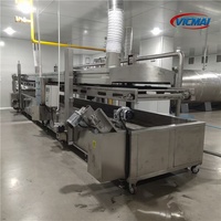 Volledig geautomatiseerde productielijn voor industriële knapperige bananenchips: snijden, frituren, ontvetten, kruiden en bewerken van bananen.