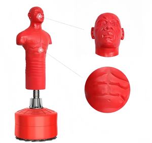 Sensation <span class=keywords><strong>de</strong></span> peau <span class=keywords><strong>de</strong></span> silicone Mannequin humain <span class=keywords><strong>de</strong></span> <span class=keywords><strong>boxe</strong></span> debout libre pour l'exercice <span class=keywords><strong>de</strong></span> poinçonnage - Product Image 4