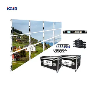 China P3.91 500*500mm HD LED pantalla de alquiler cabina de DJ a todo color Interior Exterior Led cartelera para concierto