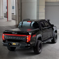 Accessoires personnalisés 4X4 couvercle de volet roulant de camion pour JAC T9 T8 couvercle de tonneau couvercle de rouleau rétractable étanche en aluminium
