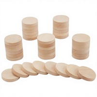 Huayi Cercles et tranches de bois de hêtre écologiques non finis, vierges, pour gravure et artisanat, thème Amour, à poser sur étagère