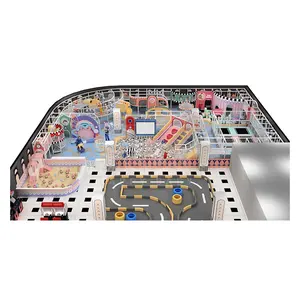 One-Stop-Service Kommerzieller kombinativer Spielplatz Kleinkind Kid Indoor Soft Play Area Lieferanten für Kinder