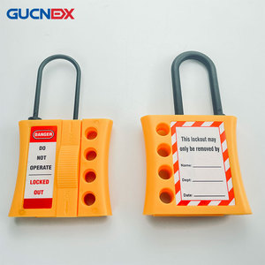 Đa người quản lý nhựa cách điện khóa Khóa khóa với bốn lỗ an toàn khẩn cấp điện cô lập khóa - Product Image 2