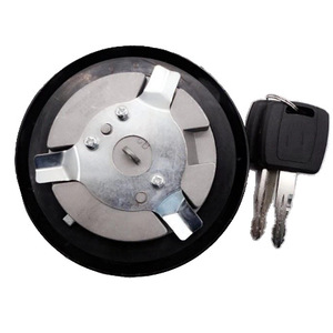 Bouchon de réservoir de carburant avec serrure H4110034103A0 31120-Y3070 pour camions Foton Daimler Auman, couvercle de réservoir à clé en plastique - Product Image 2