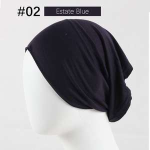 Hijab intérieur de bonne qualité en jersey de coton, <span class=keywords><strong>sous</strong></span>-foulard, bande large de 23*25,5 cm, hijab musulman, bonnet tubulaire, <span class=keywords><strong>sous</strong></span>-foulard antidérapant - Product Image 3