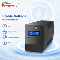 Mini onduleur en ligne 450VA 230Vac avec batterie au plomb-acide 12V 4.5Ah intégrée pour PC, routeur, vidéosurveillance et sauvegarde à domicile/bureau