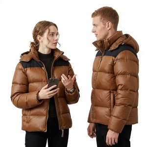 Men's Stylish Puffer Jacket for Winter High Quality Customized Color Zipper Closure New Design Bulk Quantity Waterproof Hooded - Product Image 1