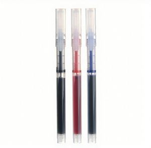 Juego de Bolígrafos de Gel Promocionales para Negocios, Ancho de Escritura de 0.5 mm, Tinta Negra/Azul/Roja, Bolígrafos de Plástico/Regalos - Product Image 4