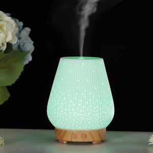 Difusor de Aroma Cerámico Lianzan Mist de 0.5L con Luz LED, Humidificador Ultrasónico para Hogar, Oficina y Escritorio - Product Image 1