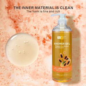 Popular Pawpaw Shower <strong>Gel</strong> Glycerin Nourishing 1000ML Wholesale Deep Cleansing for Body Care Refreshing and Exfoliating Body Wash - Product Image 4
