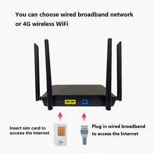 4G LTE Modem Router Không Dây Di Động Hotspot Tư Nhân Truy Cập Internet Vpn Trong Nhà CPE 4G <span class=keywords><strong>Wifi</strong></span> Router Với Sim Thẻ RJ45 Cổng - Product Image 3