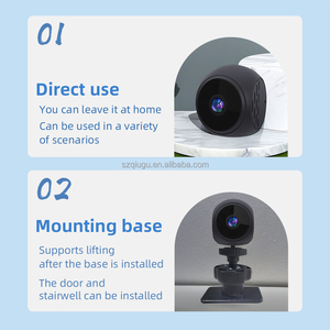 Wk12 thông minh mini <span class=keywords><strong>USB</strong></span> Camera An Ninh với tầm nhìn ban đêm 2MP Pin Powered 800mAh Wifi app điều khiển nhà <span class=keywords><strong>CCTV</strong></span> - Product Image 4