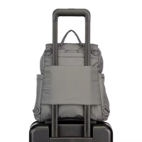 Sac à langer multifonctionnel imperméable à grande capacité avec compartiments scientifiques, personnalisable avec logo OEM/ODM, pour maman et bébé