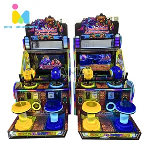 AMA New Funny Games Coin Operation Games Two Player Video Screen Indoor Amusement Park 32 Inch Water Shooter Video Game