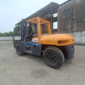 USED TCM FD100 Fd30 Fd50 Fd70 Fd160 Fd200 Powered Pallet <b>Truck</b> <b>Part</b> Diesel Engine Japanese 4X4 Drive Rough Terrain 10Ton - Product Image 2