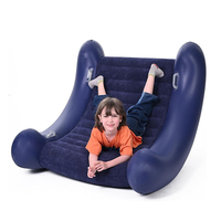 Fauteuil à bascule gonflable en forme de nuage, canapé sensoriel pour enfants, autisme, TDAH, siège apaisant, intérieur/extérieur, meubles à bascule pour tout-petits