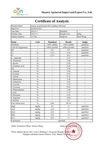 Suppléments d'engrais organique en poudre d'acide aminé 80% biologique Suppléments de fumier agricole Meilleur prix Suppléments - Product Image 6