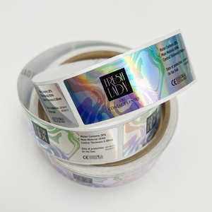 Custom Logo <strong>Label</strong> Sticker Print Adhesive Waterproof Vinyl Paper Stickers <strong>Roll</strong> Bottle Packaging <strong>Labels</strong> Custom Stickers - Product Image 3