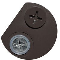 Lampe murale LED extérieure étanche IP65 50 000 heures, 500k IK10 80W, en aluminium et polycarbonate, pour jardin